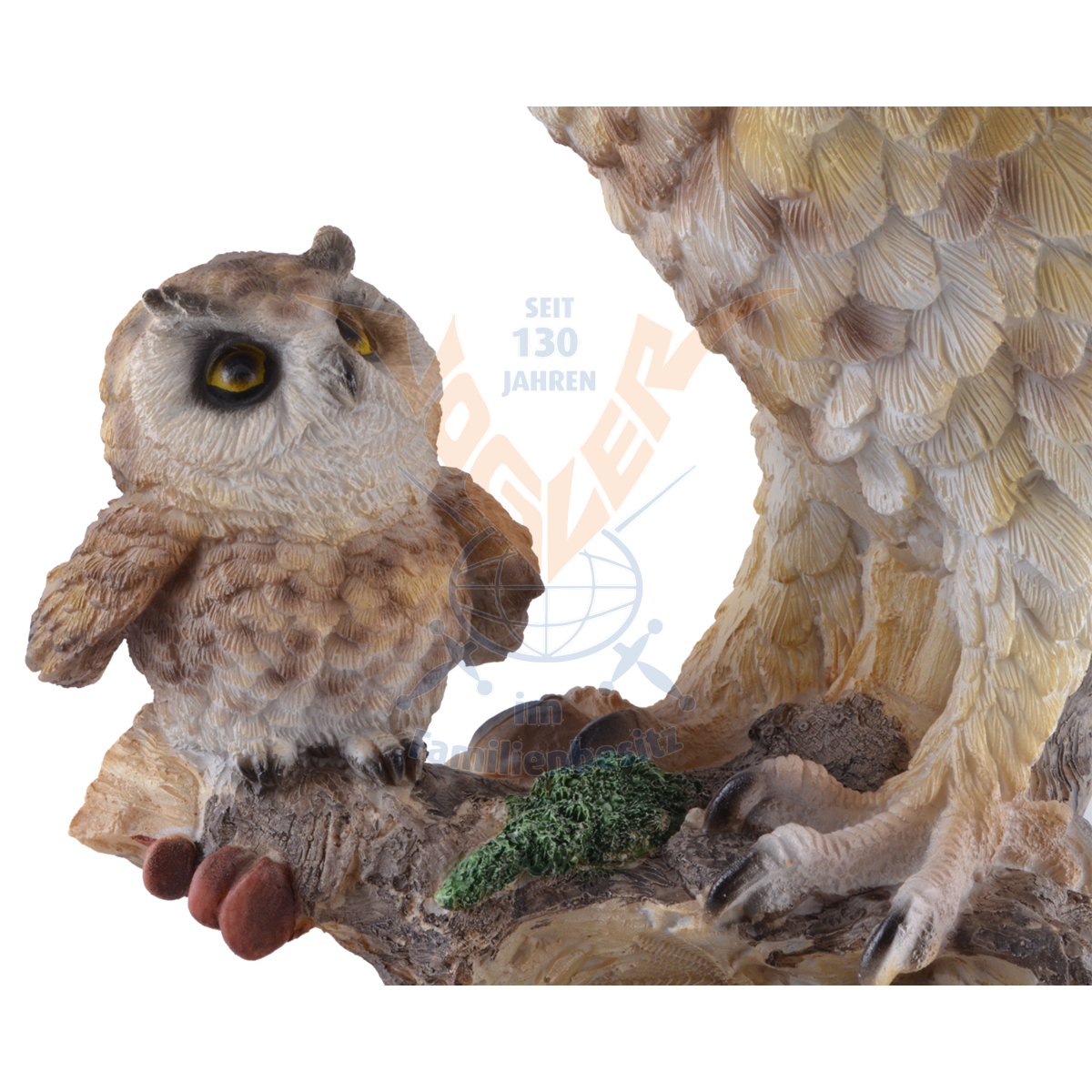 Large Long-Eared Owl Sculpture 31cm 839-1977