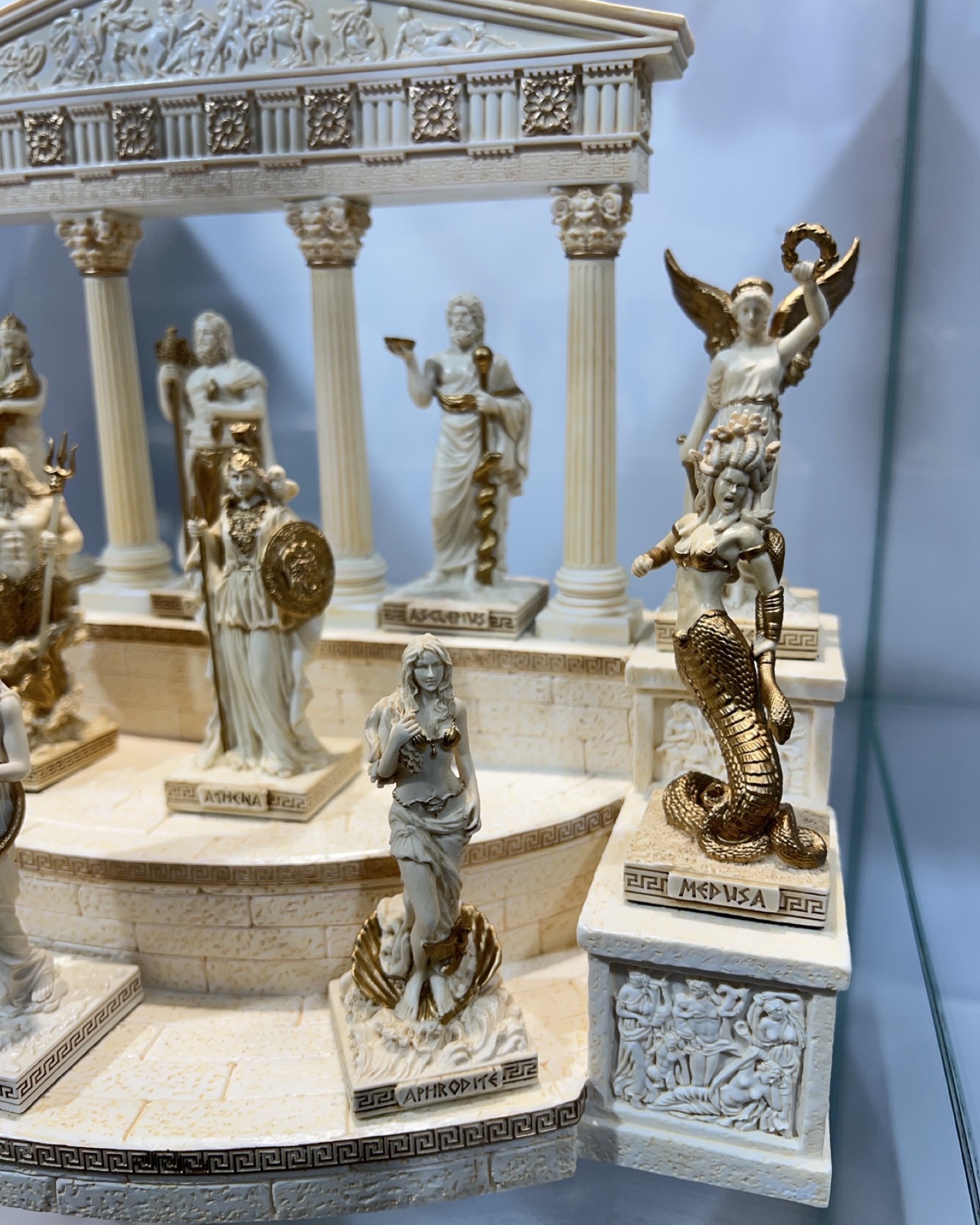 12 Greek Gods + Temple of Olympus Set 708-78463