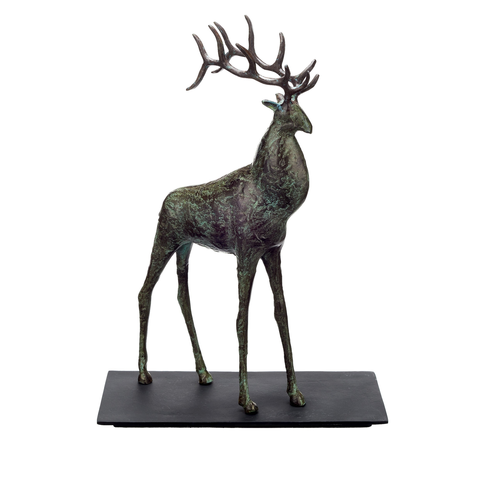 Metal Deer Medium Sculpture 52cm DDS722