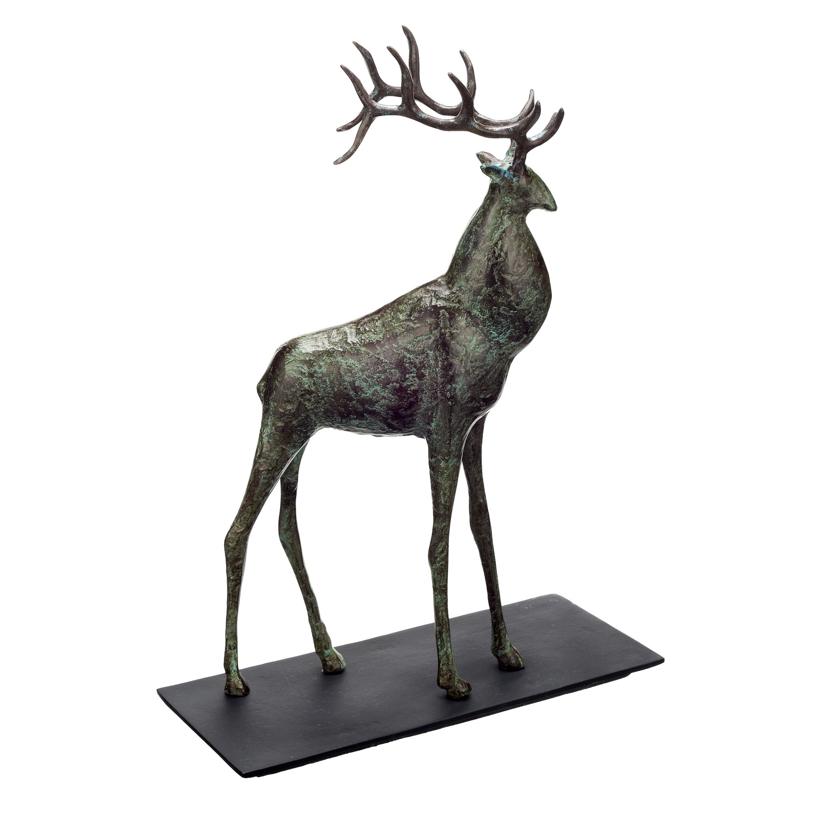 Metal Deer Medium Sculpture 52cm DDS722