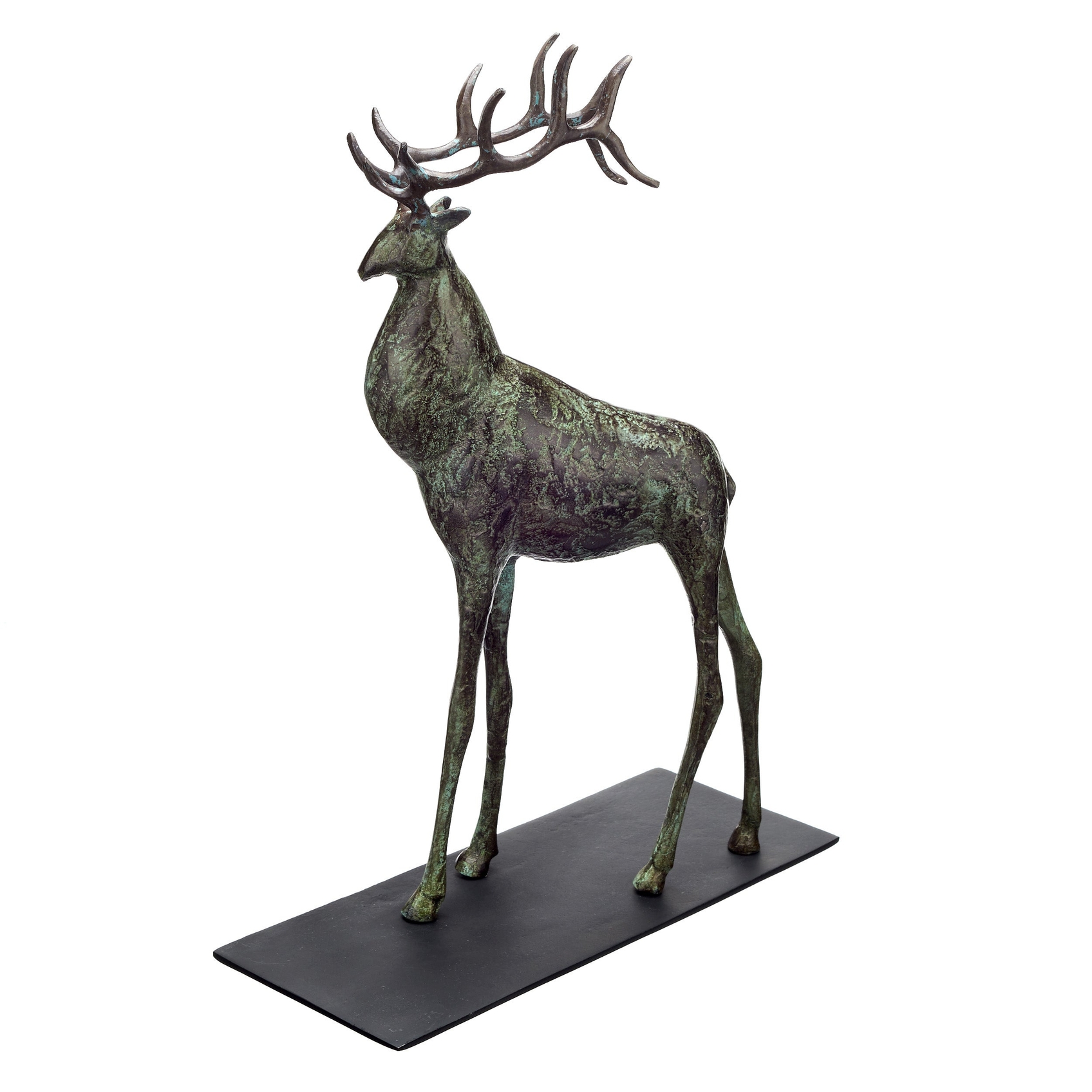 Metal Deer Medium Sculpture 52cm DDS722