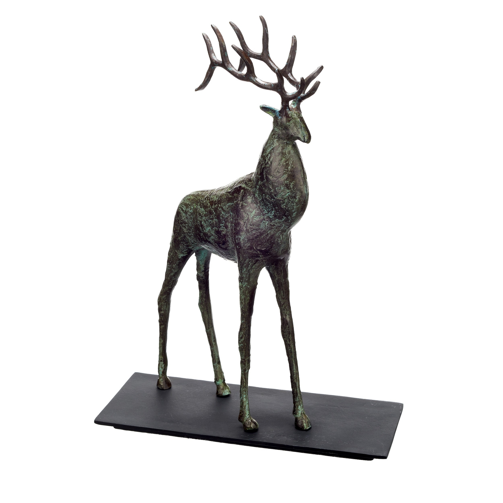 Metal Deer Medium Sculpture 52cm DDS722