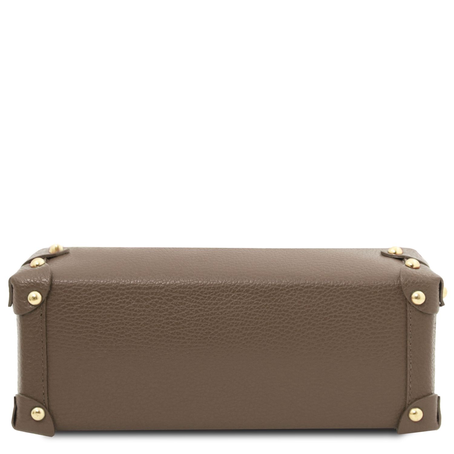 Tuscany Leather Praline Duffle Bag Dark Taupe TL142422