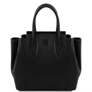 Tuscany Leather Tulipan Handbag Black TL141727
