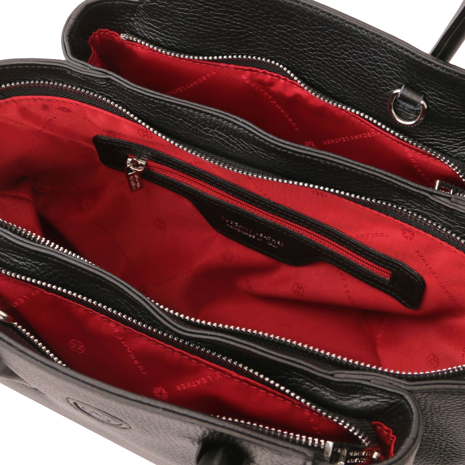 Tuscany Leather Tulipan Handbag Black TL141727