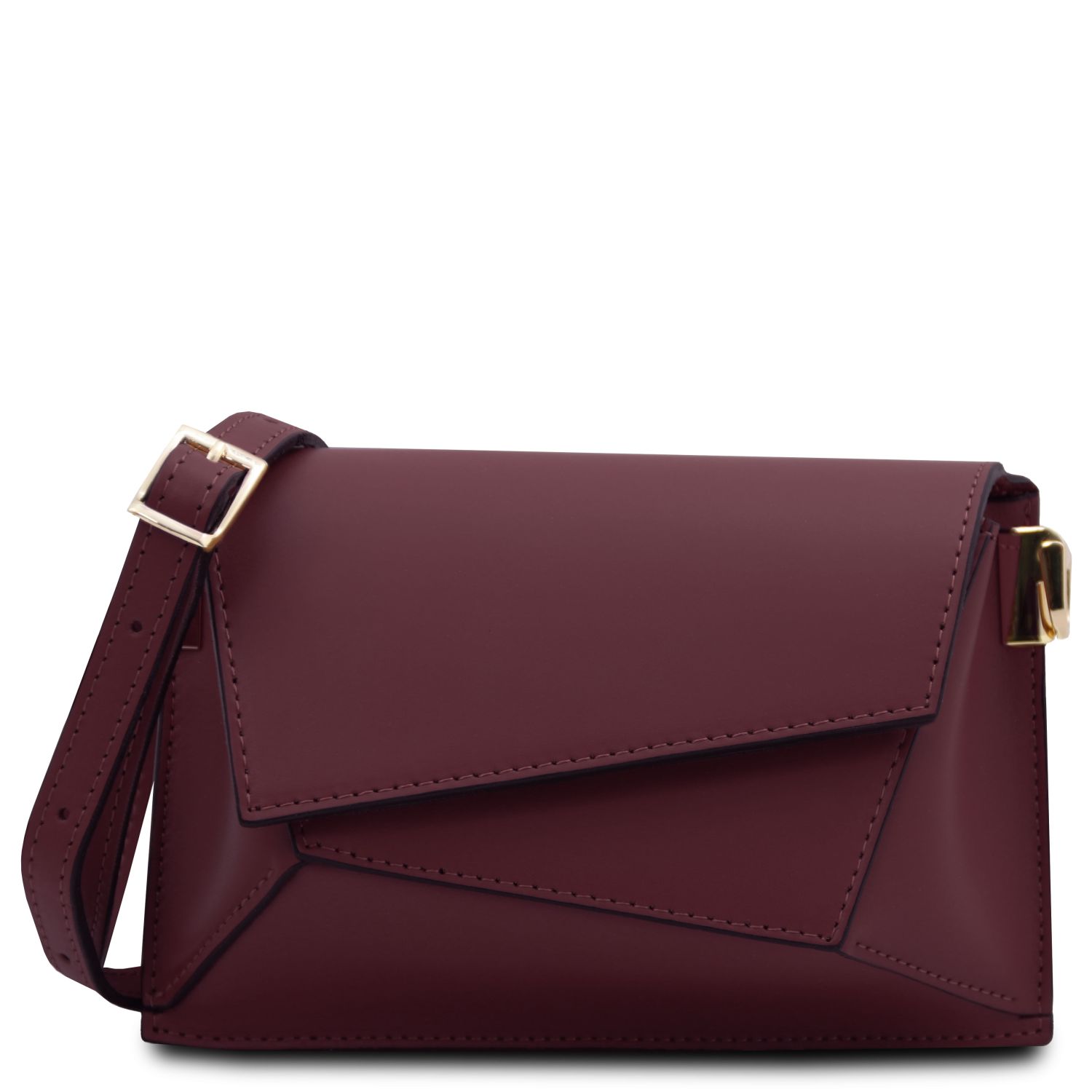 Tuscany Leather TL Crossbody Bag Bordeaux TL142253