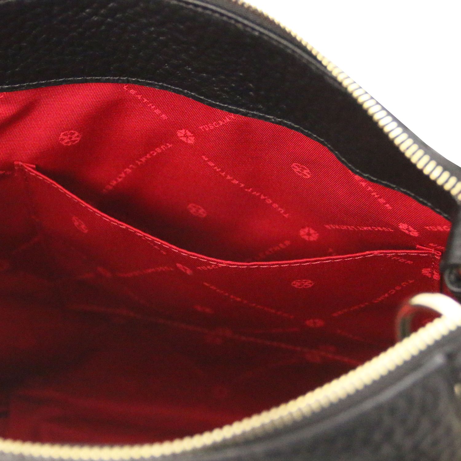 Tuscany Leather Amy Shopping Bag Black TL142385