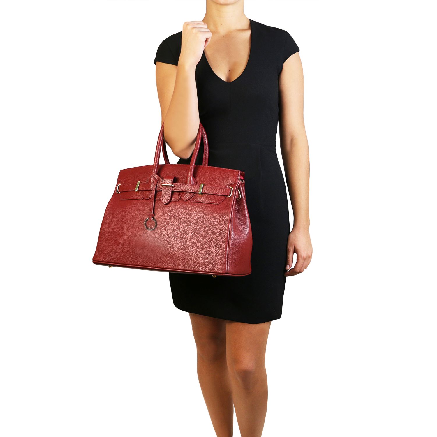 Tuscany Leather TL Handbag Red TL141529