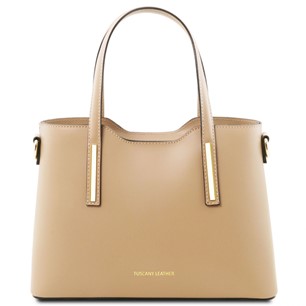 Tuscany Leather Olimpia Tote Champagne TL141521