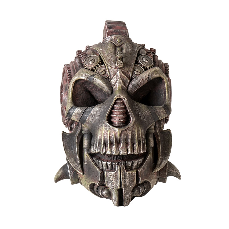Diesel Punk Skull Sculpture 15793