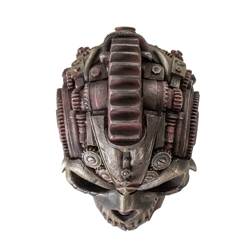 Diesel Punk Skull Sculpture 15793