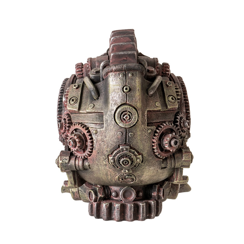 Diesel Punk Skull Sculpture 15793