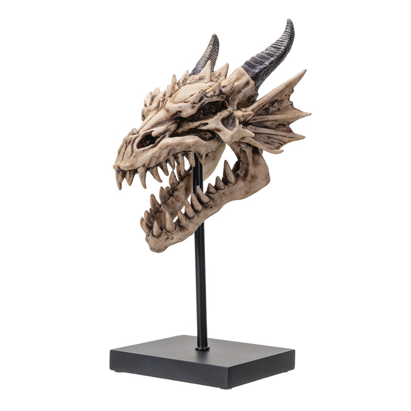 Dragon Skull Sculpture 32cm 14525