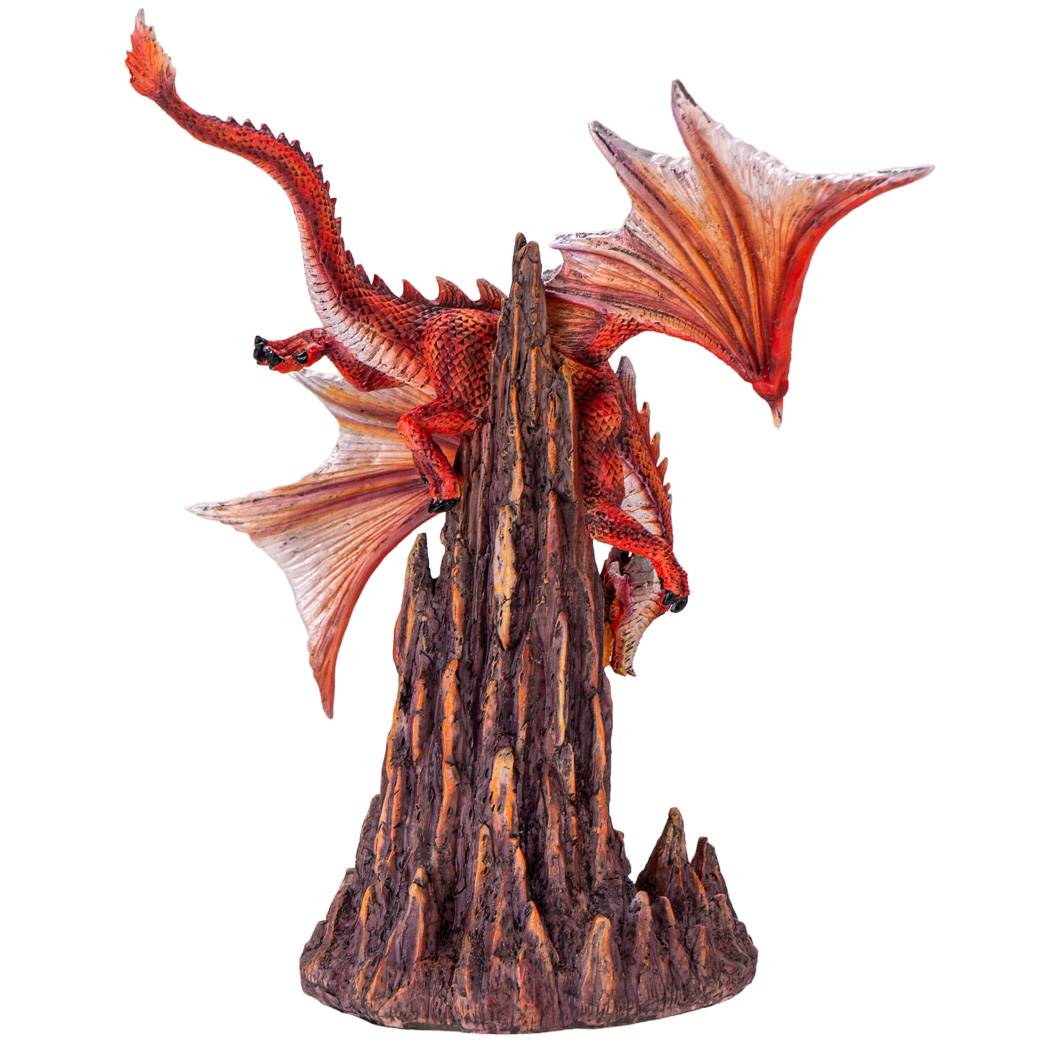 Fire Dragon Sculpture 34cm 15778