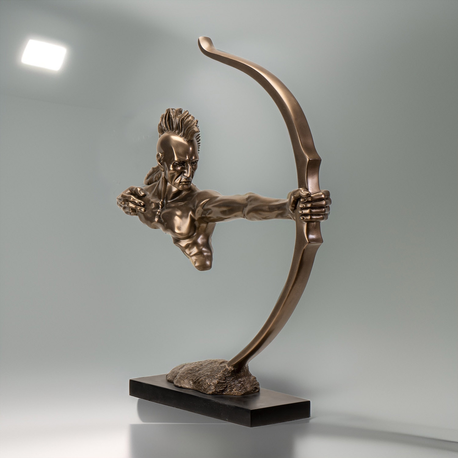 The Bow Native American Sculpture 48cm 14158