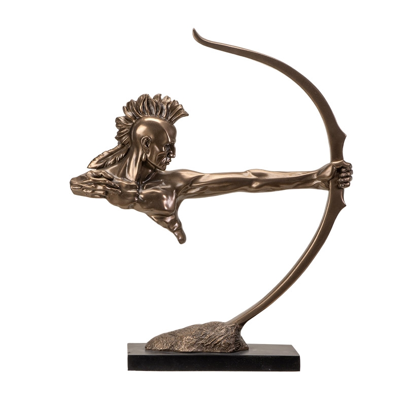 The Bow Native American Sculpture 48cm 14158