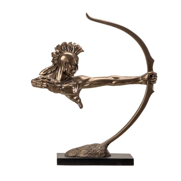 The Bow Native American Sculpture 48cm 14158