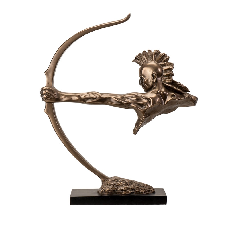 The Bow Native American Sculpture 48cm 14158