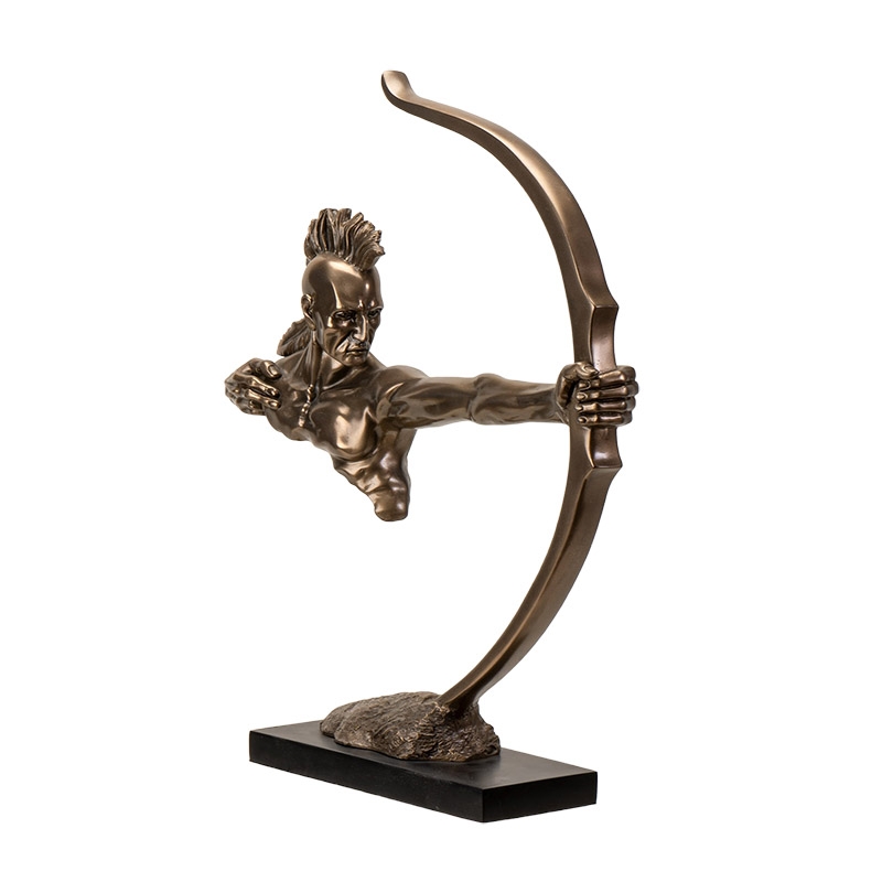 The Bow Native American Sculpture 48cm 14158