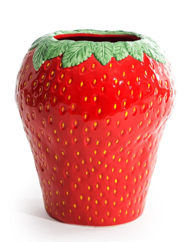 Ceramic Large Strawberry Vase 28cm JFC13