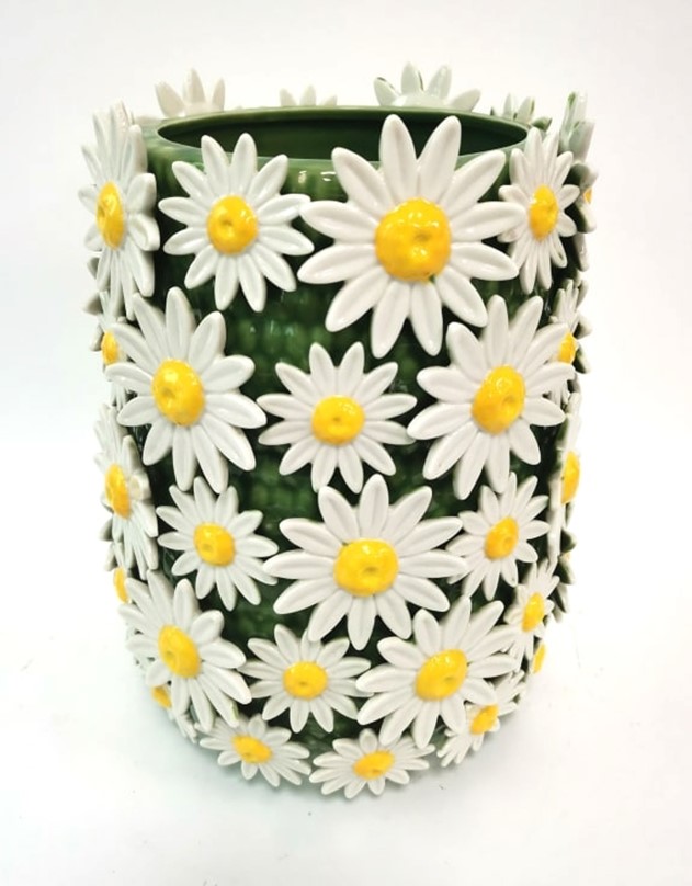 Ceramic Large Multi Daisy Vase 30cm JFC27