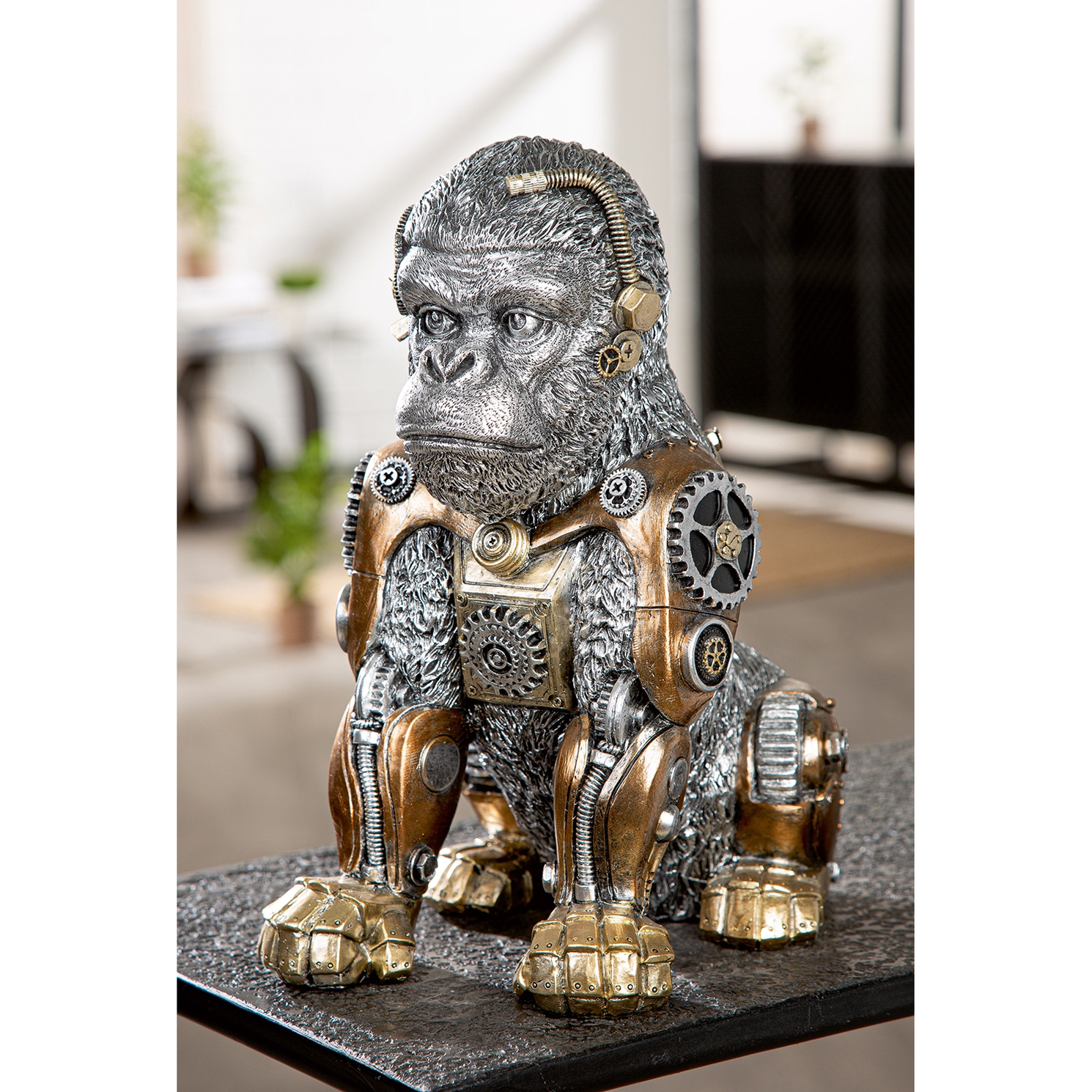 Steampunk Gorilla Sculpture 58723