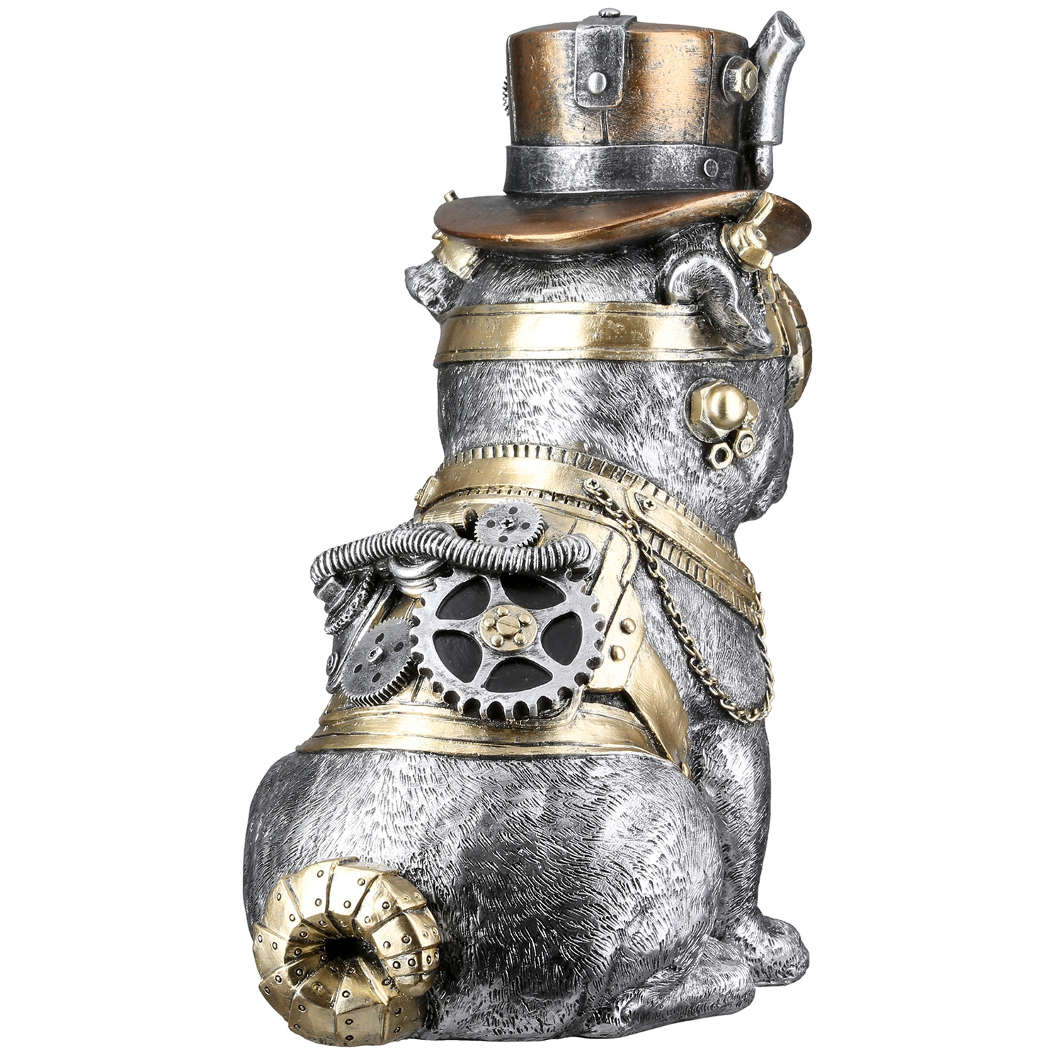 Steampunk Pug Sculpture 58720