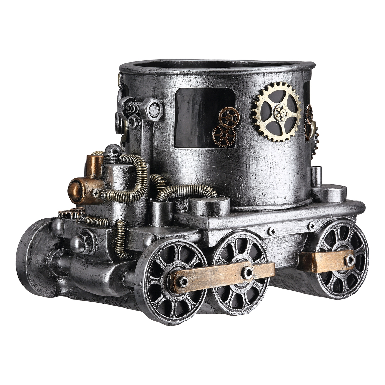 Steampunk Gorilla Locomotive Planter 58724