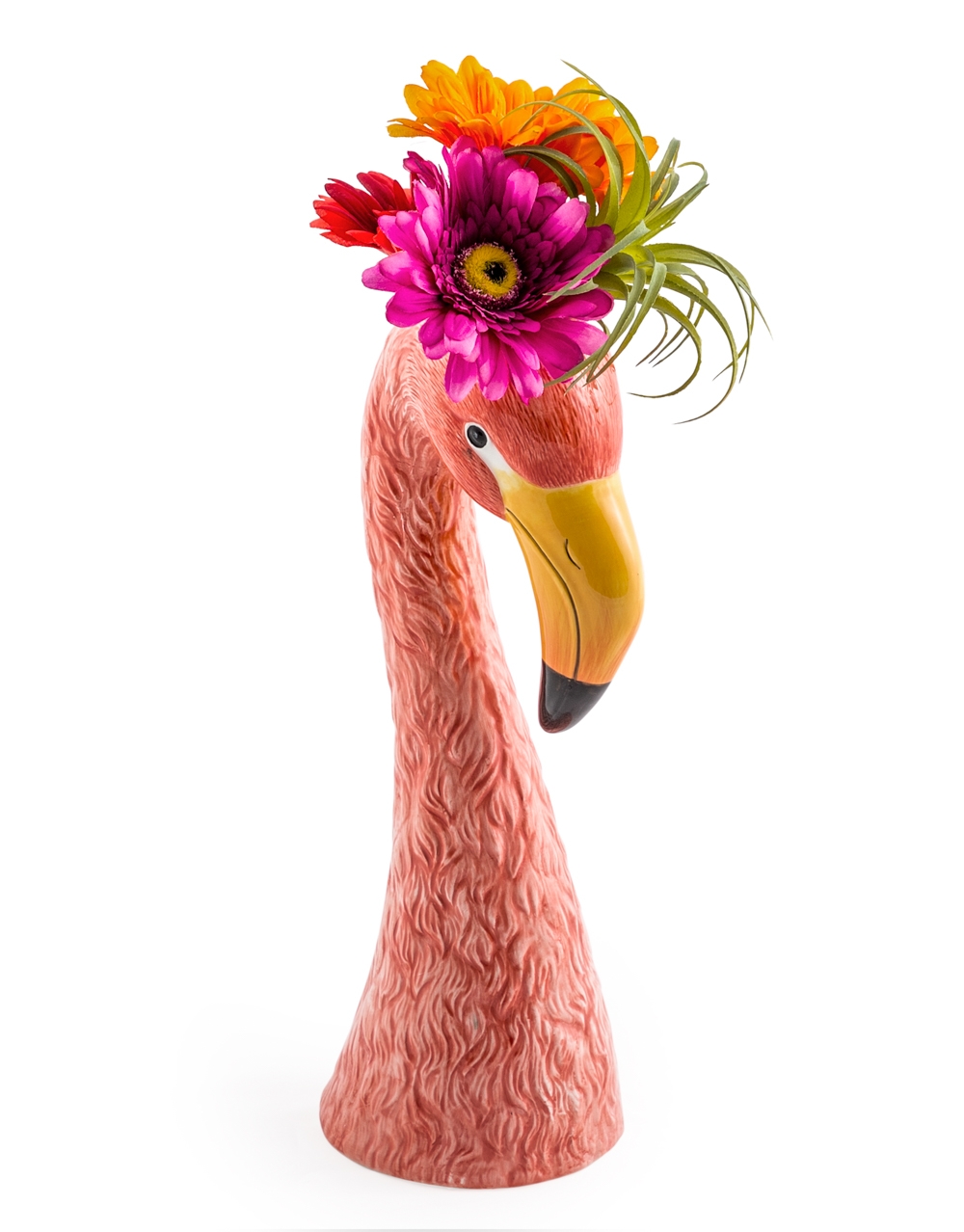 Flamingo Head Vase 35,5cm CRT49