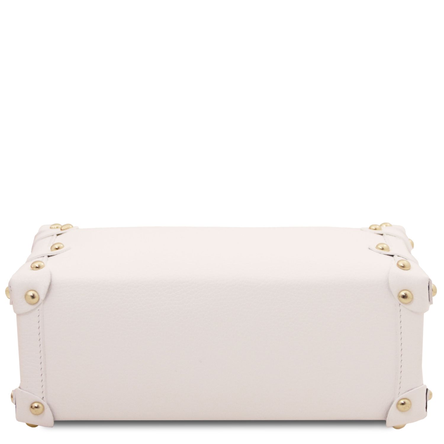 Tuscany Leather Praline Duffle Bag White TL142422