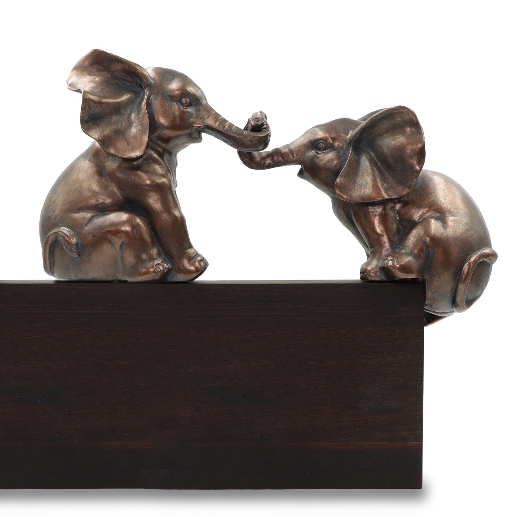 Elephants Playing Sculpture TE541