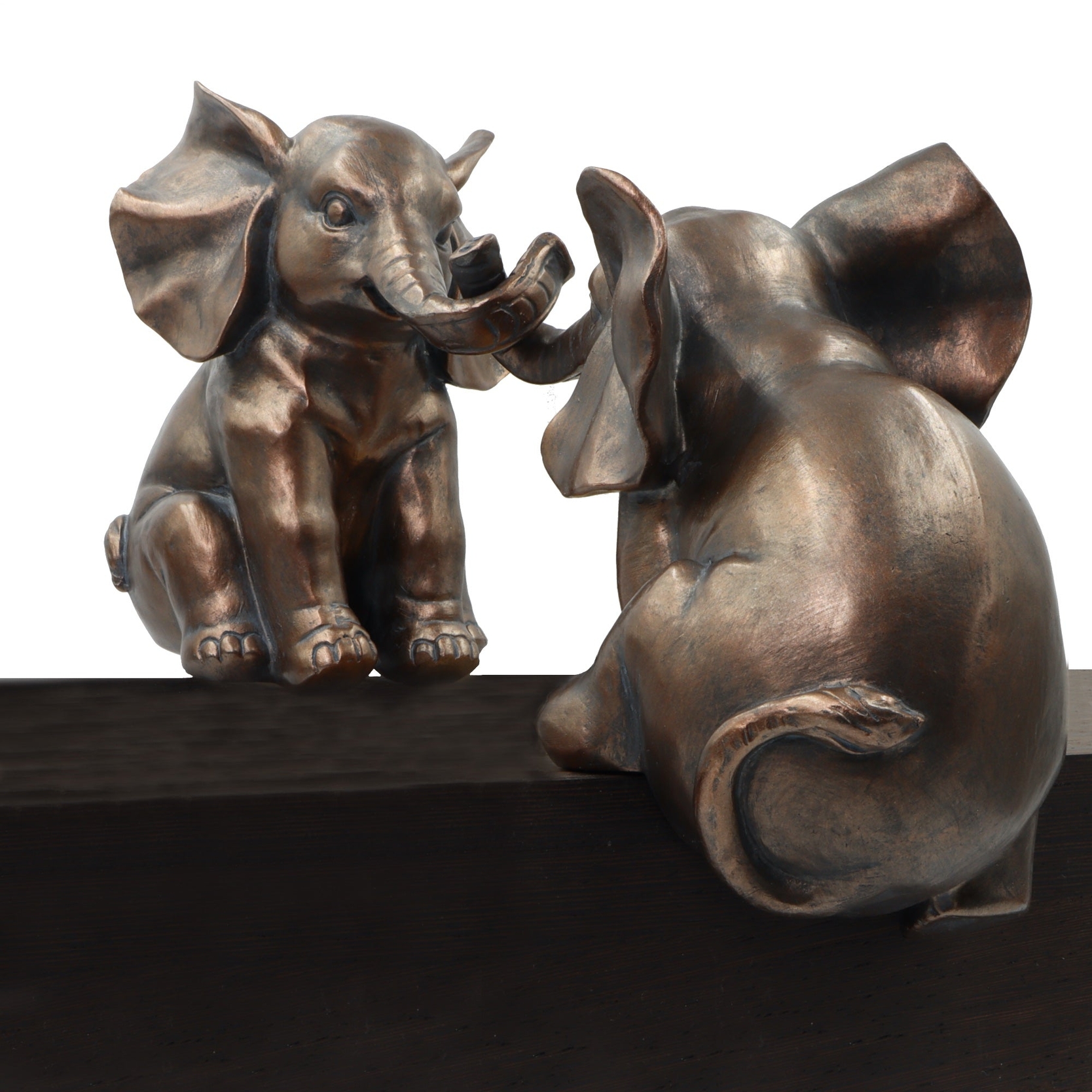 Elephants Playing Sculpture TE541