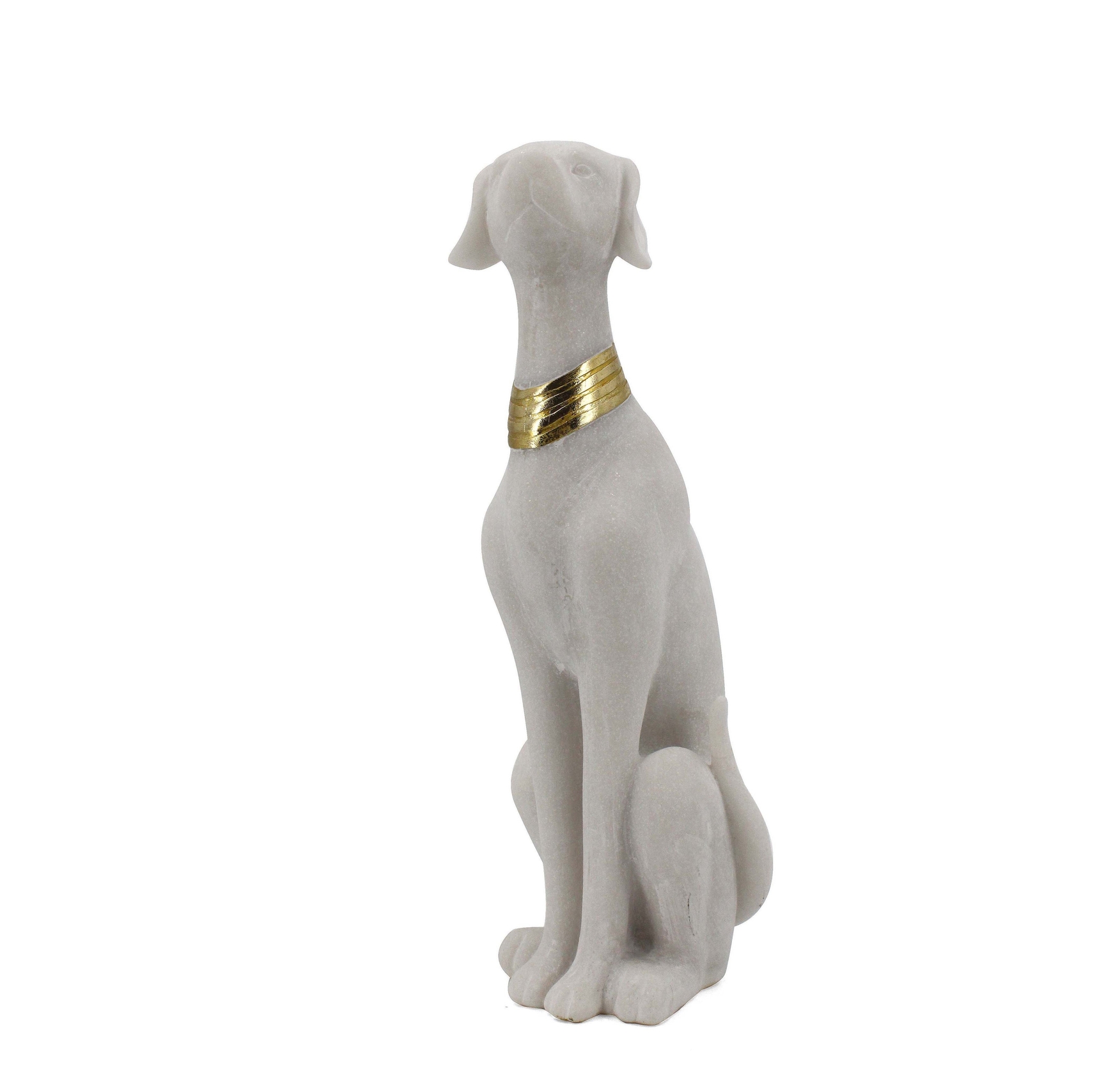 Quartz Dog Figure Sculpture 43,5 cm QDF771