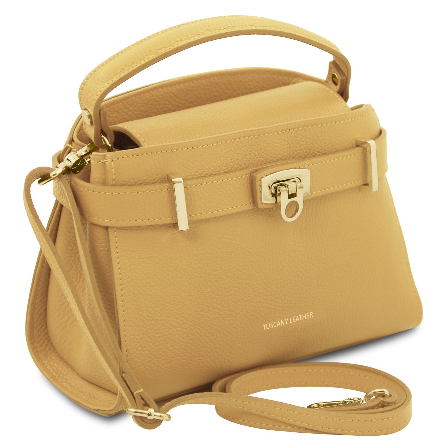 Tuscany Leather Maisy Handbag Large Yellow TL142455