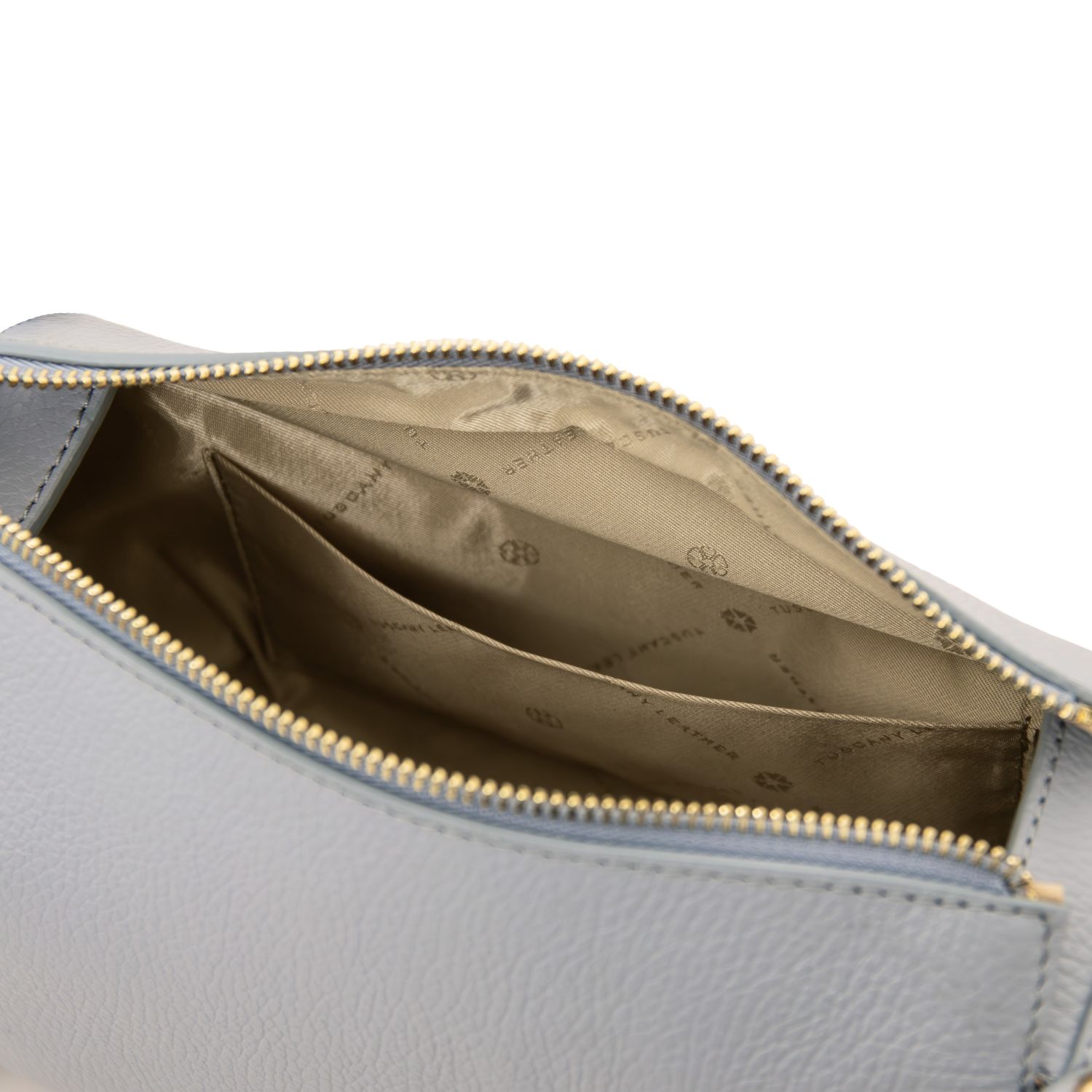 Tuscany Leather Praline Duffle Bag Light Blue TL142422