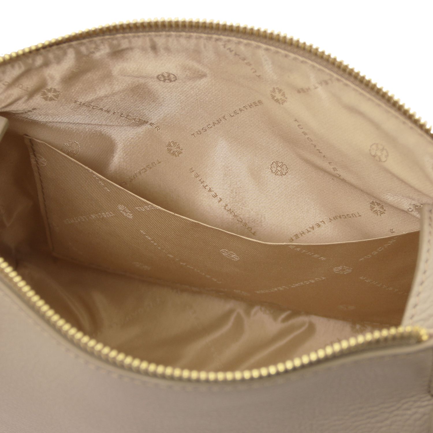 Tuscany Leather Praline Duffle Bag Light Taupe TL142422