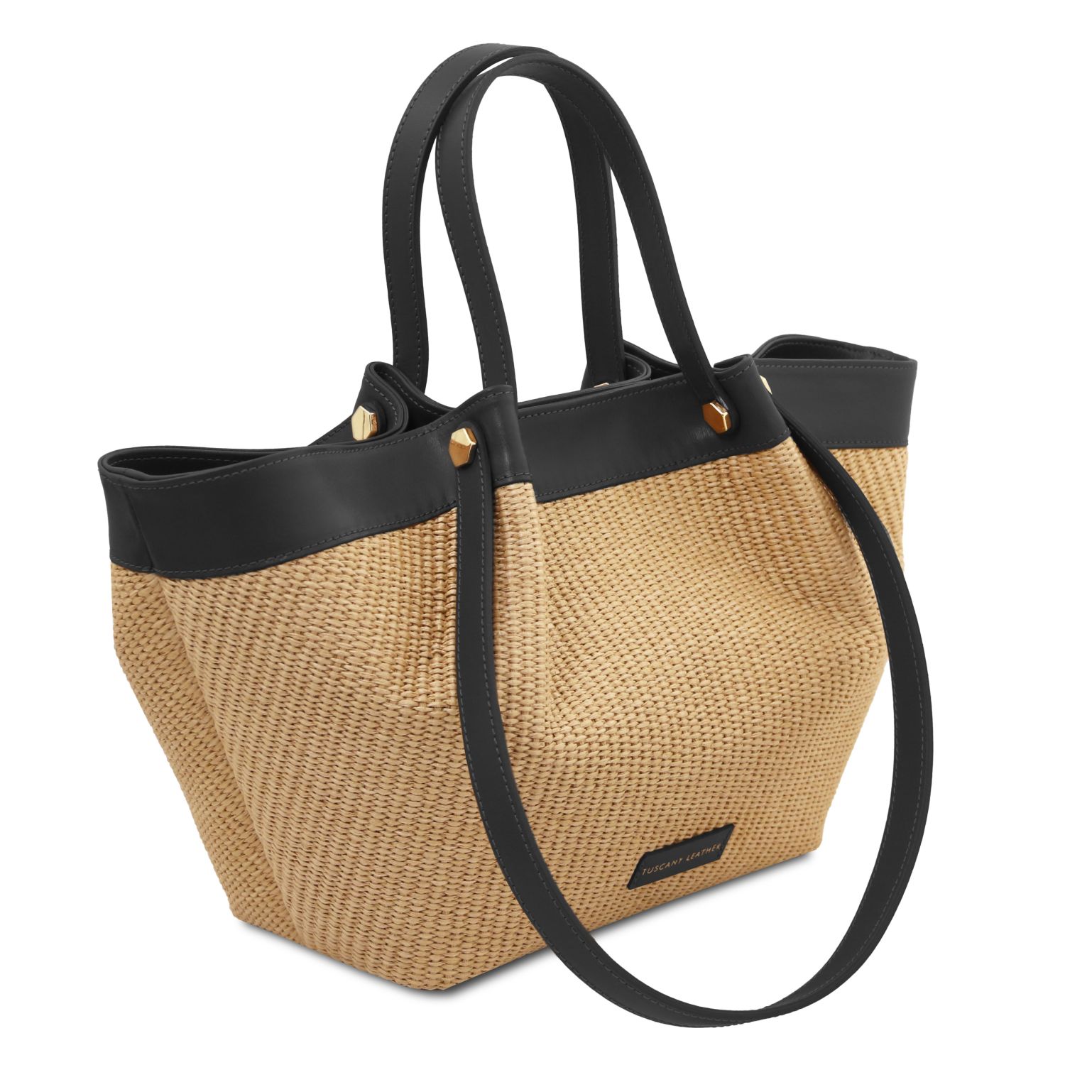 Tuscany Leather Soleil Bag Black TL142567