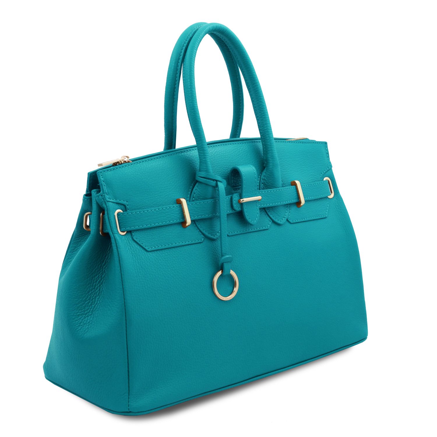 Tuscany Leather TL Handbag Turquoise TL141529