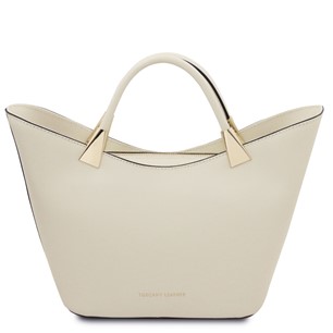 Tuscany Leather TL Handbag Beige TL142287