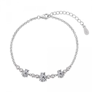 LM Jewelry Sterling Silver Bracelet 9115056