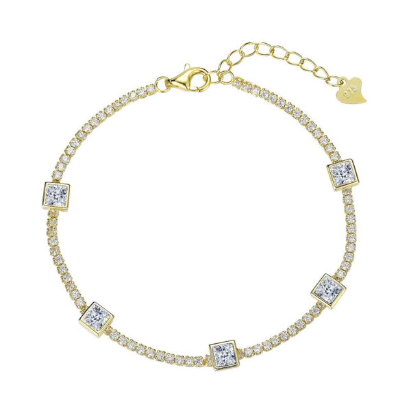 LM Jewelry 14k Gold Plated Bracelet 9124370