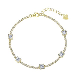 LM Jewelry 14k Gold Plated Bracelet 9124370