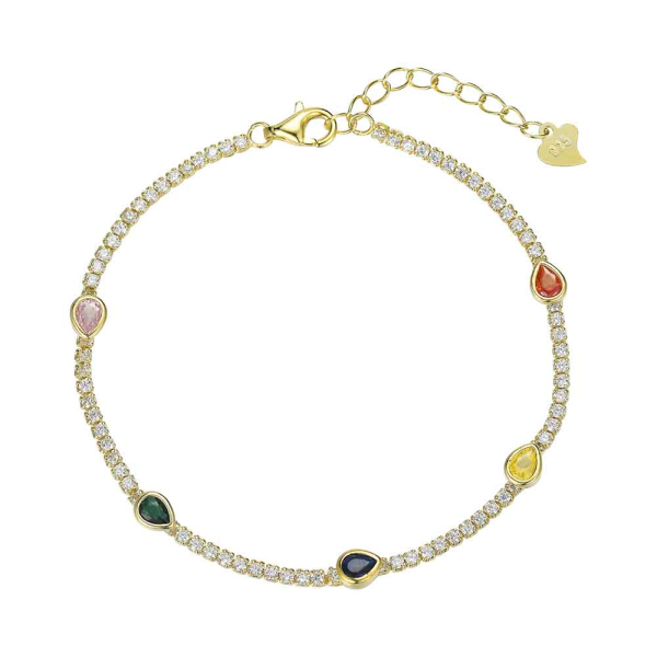 LM Jewelry 14k Gold Plated Bracelet 9124406