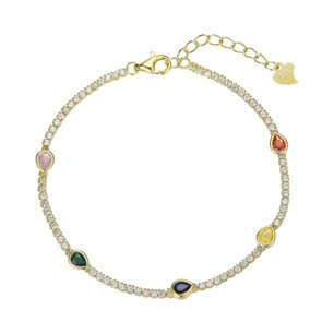 LM Jewelry 14k Gold Plated Bracelet 9124406
