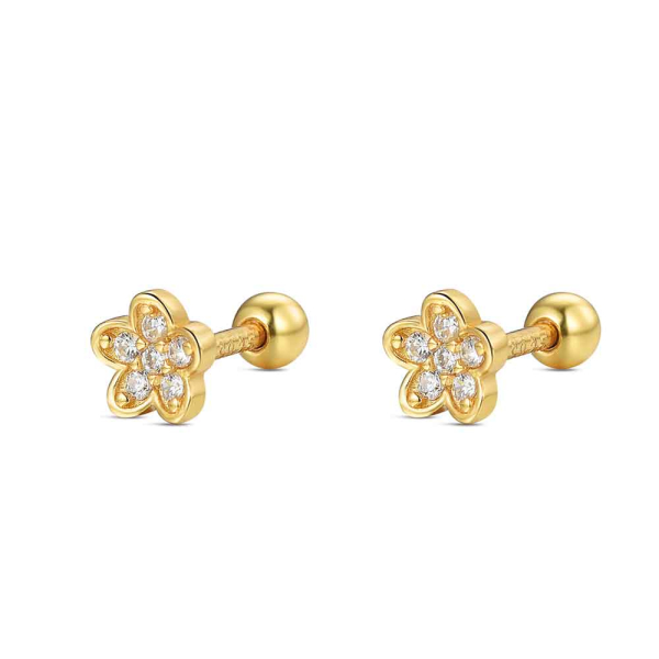 LM Jewerlry 14k Gold Plated Earrings 9124063