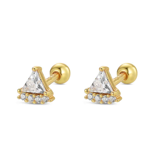 LM Jewelry 14k Gold Plated Earrings 9124083