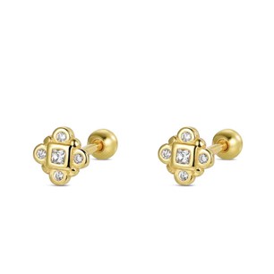 LM Jewelry 14k Gold Plated Earrings 9124483