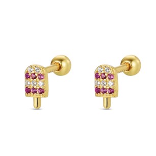 LM Jewelry 14k Gold Plated Earrings 9124946