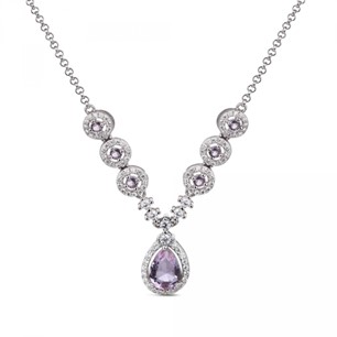 LM Jewelry Sterling Silver Necklace 9115067