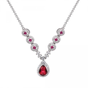 LM Jewelry Sterling Silver Necklace 9115070